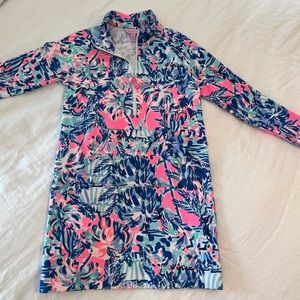 Lilly Girls Mini Skipper Dress/Beach Cover Up ☀️🌴🌊💕size 8-10